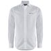 Mens dress shirt non-iron regular White
