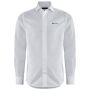 Mens dress shirt non-iron tailored White